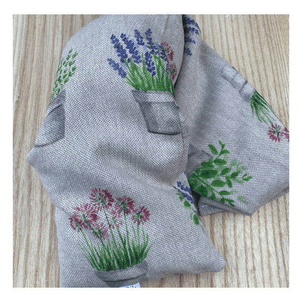 long lavender scented wheat bag for her